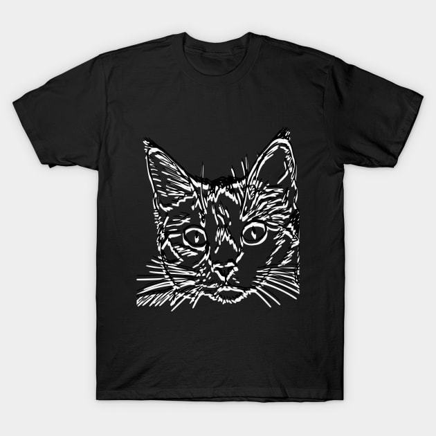 Cat cat cat T-Shirt by Kingluigi